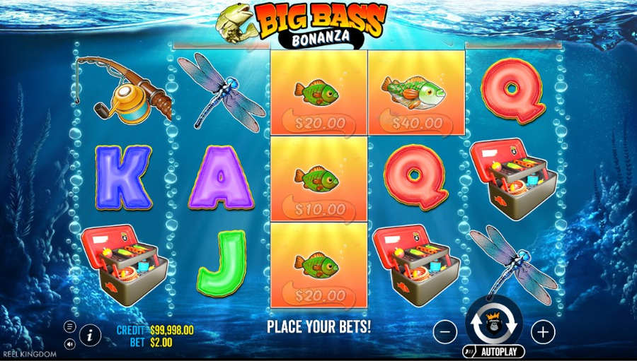 Big Bass Bonanza Main Game