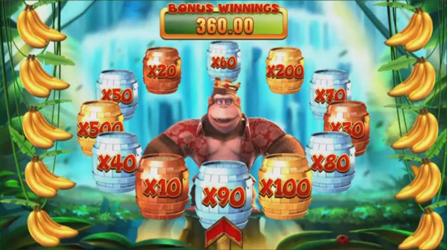 King Kong Cash Big Monkey Bonus